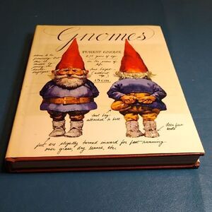 Gnomes Hardcover Book with Illustrations 1977
